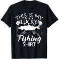 Database Design Thumbnail Lucky Fishing Angler Design T-Shirt - Walmart.com