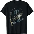 thumbnail image 1 of Lucky Fishing Funny T-Shirt, 1 of 6