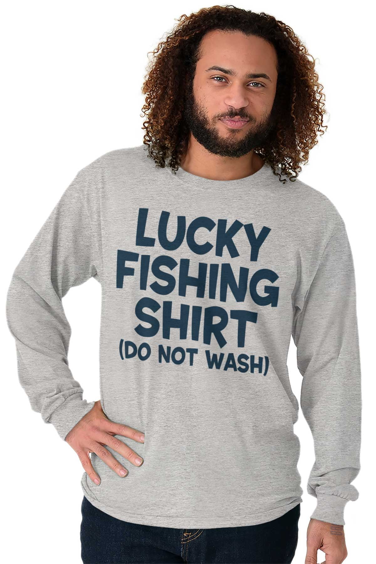 dd214 T Shirt Lucky Gone Fishing Shirt Men's T-Shirt