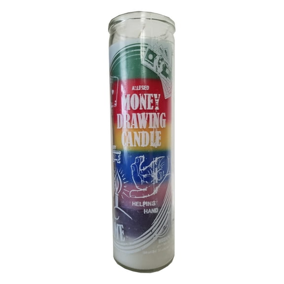 Lucky Flame - Alleged Money Drawing 7-Color Candle