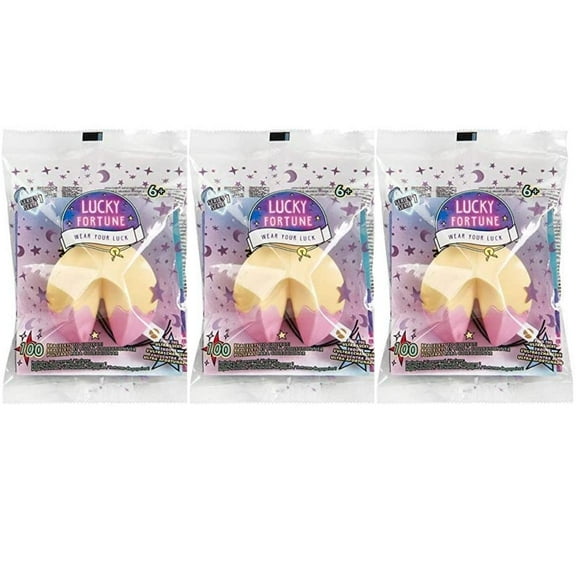 Lucky Fortune Blind Collectible Charm Bracelets Girls Teens Bff Series Collection Friendship Celebration (Pack of 3)