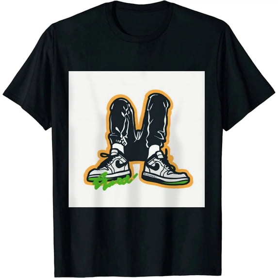 Lucky Green Design Printed Got Em Legs Matching T-Shirt
