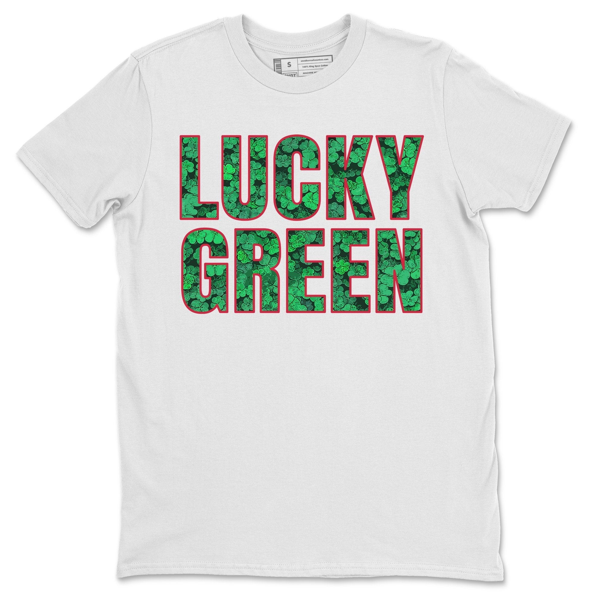 Lucky Green T-Shirt Jordan 1 Lucky Green Match Outfits - AJ1 Shoe Matching  Tops (White / 4X-Large)
