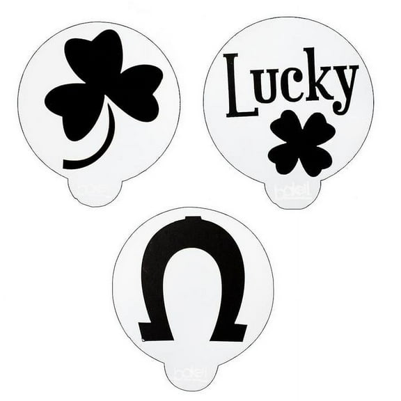 Lucky Horseshoe Clover Stencil Set (3 PC SET)