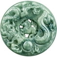 thumbnail image 1 of Lucky Jade Dragon Horse Spirit Pendant Necklace - Elegant Green Jade with Ancient Chinese New Year Symbolism - Ideal Prosperous Gift for Family, Wife and Daughter, 1 of 4