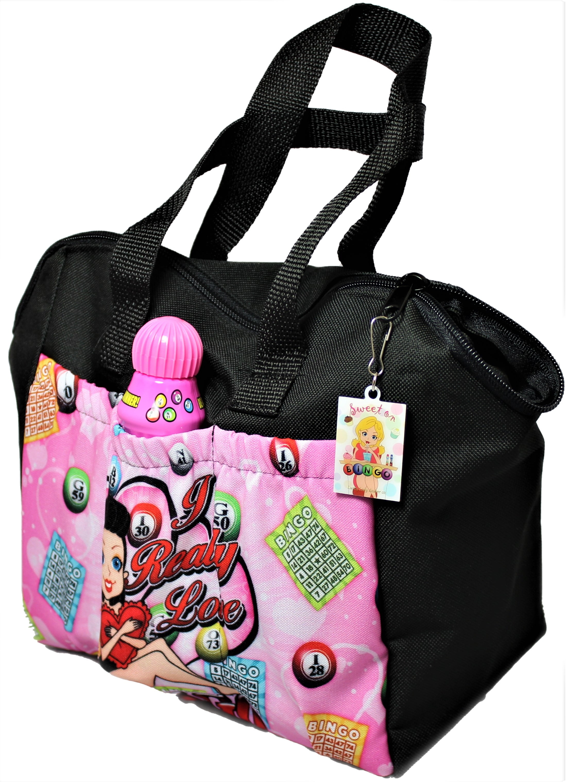 Lucky Lady Dauber Co. Tote Handbag, Red
