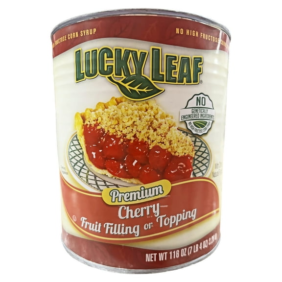 Lucky Leaf Cherry Fruit Filling or Topping | Gluten Free | 7.25 lb