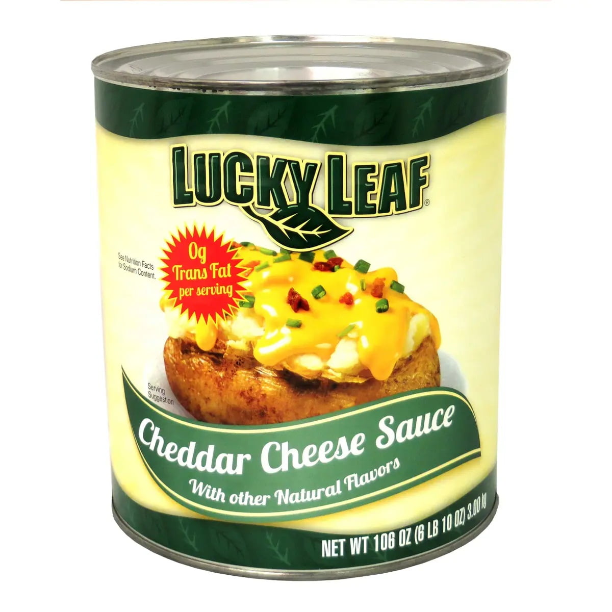 Lucky Leaf Cheddar Cheese Sauce, 106 Ounce 6 per case.