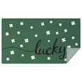thumbnail image 1 of Lucky Leaf Clover Shamrock Tablecloth,Wipeable Polyester Table Cover for Rectangle Tables,Durable Tablecloths Decoration Tablecloths for Spring Easter Picnic Kitchen, 1 of 6