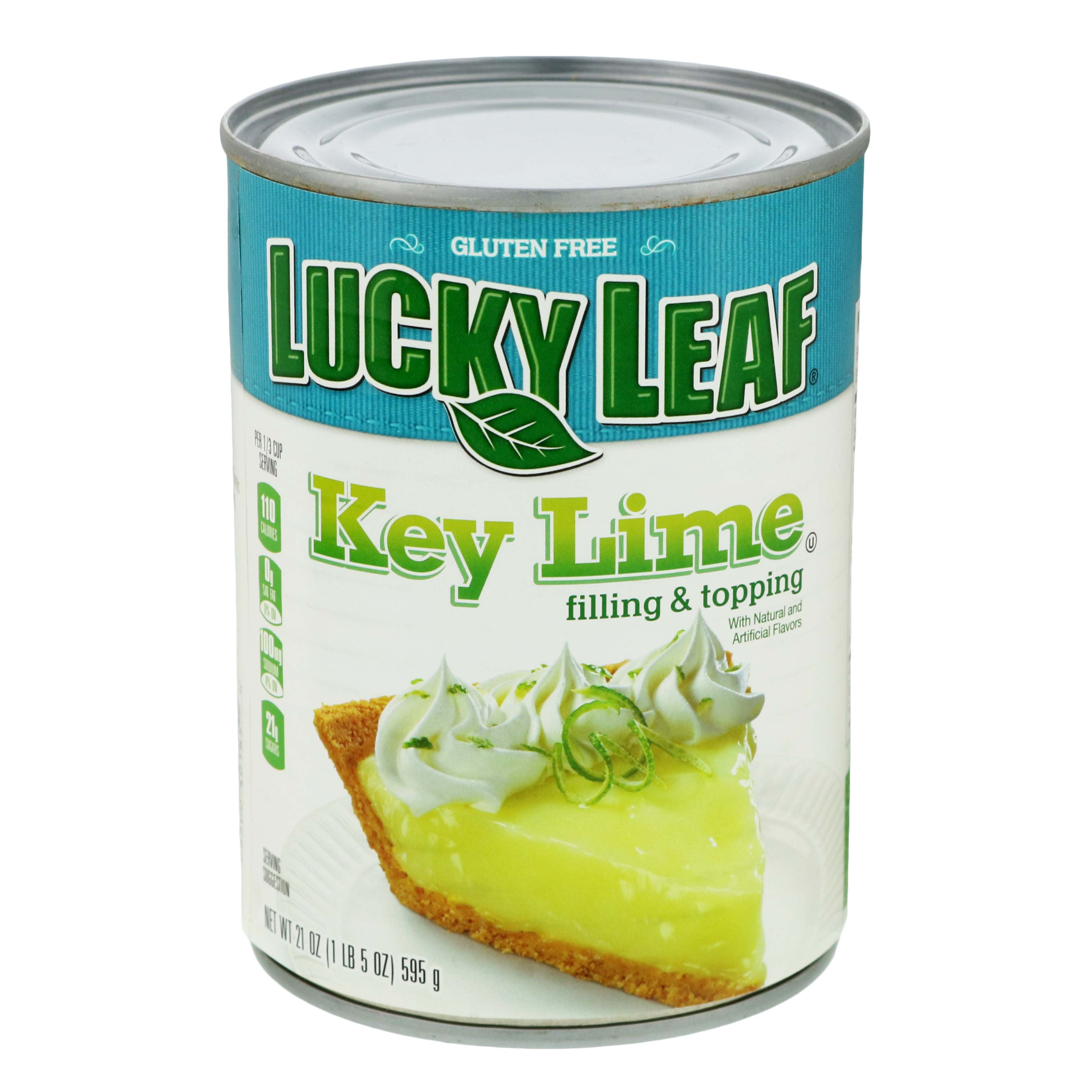 Lucky Leaf Key Lime Pie Filling, 21 oz, Dessert Toppings, Easy Homemade ...