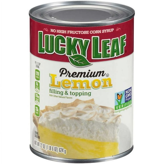 Lucky Leaf Lemon Pie Filling, 22 Ounce -- 8 per case.