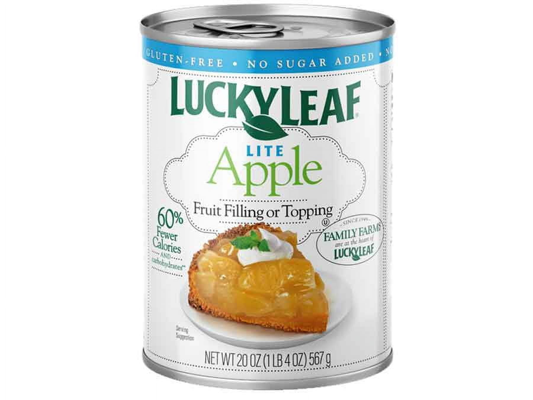 Lucky Leaf Lite Apple Pie Filling & Topping - 20 oz