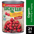 thumbnail image 1 of Lucky Leaf Organic Cherry Fruit Filling and Topping, 21 oz, 1 of 12