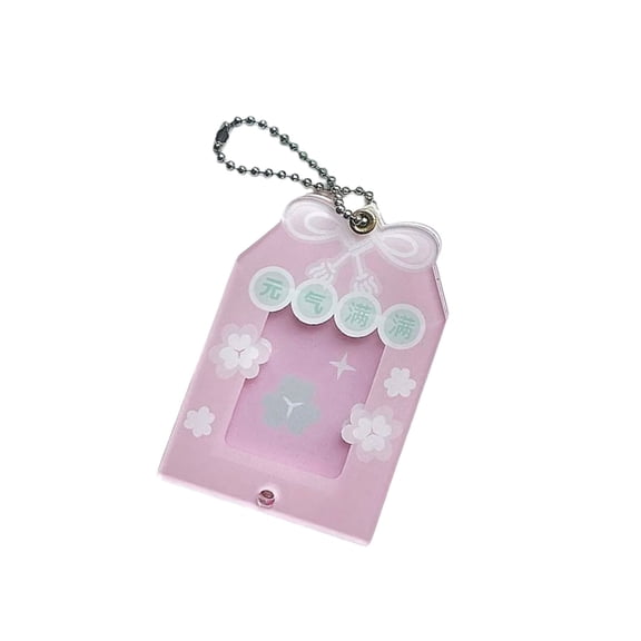 Lucky Leaf Photo Protector Acrylic Card Cover Light Weight Portable Card Sleeve