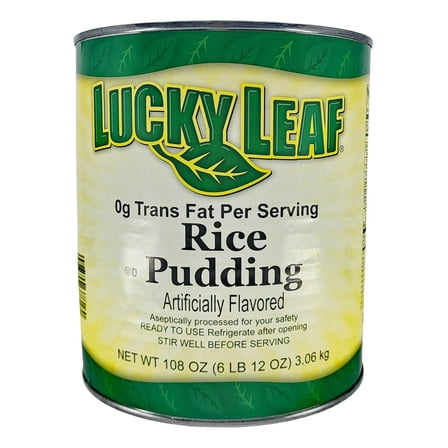 Lucky Leaf Rice Pudding | Dessert, Baking, Snack | 6.75 LB