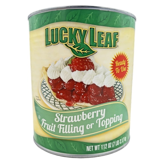 Lucky Leaf strawberry Fruit Filling or Topping | Gluten Free | 7.25 lb