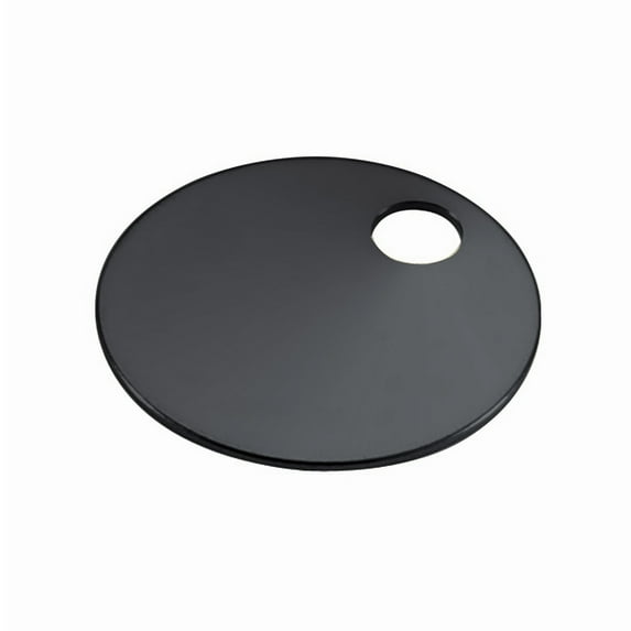 Lucky Line 25620 Black 1-1/4" Aluminum Tag 100/Bx