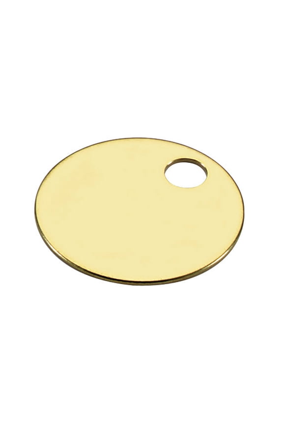 26006 3/4" Brass Key Tags Box of 100