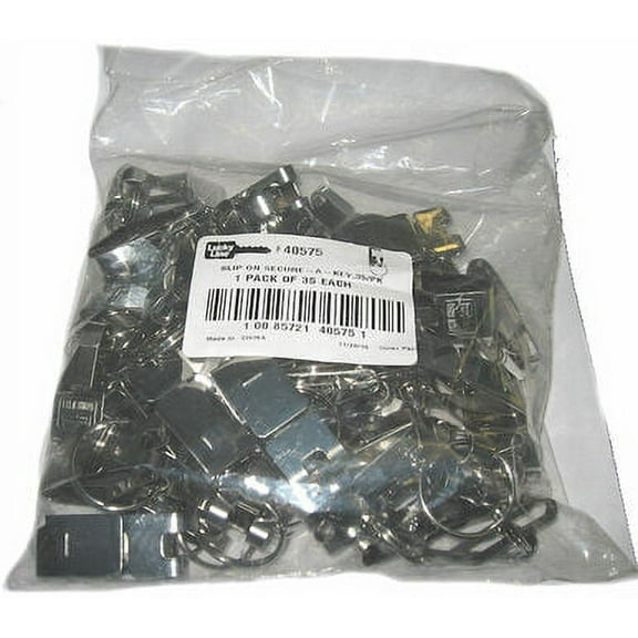 Lucky Line 40575 Secure-a-key Slip On, 35-Pack
