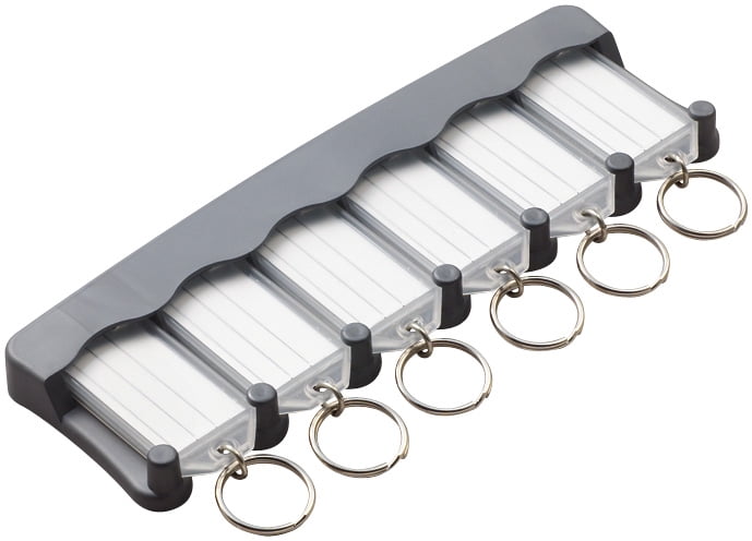 Lucky Line 6 Key Tag Gray, 60562 Key rack - Walmart.com