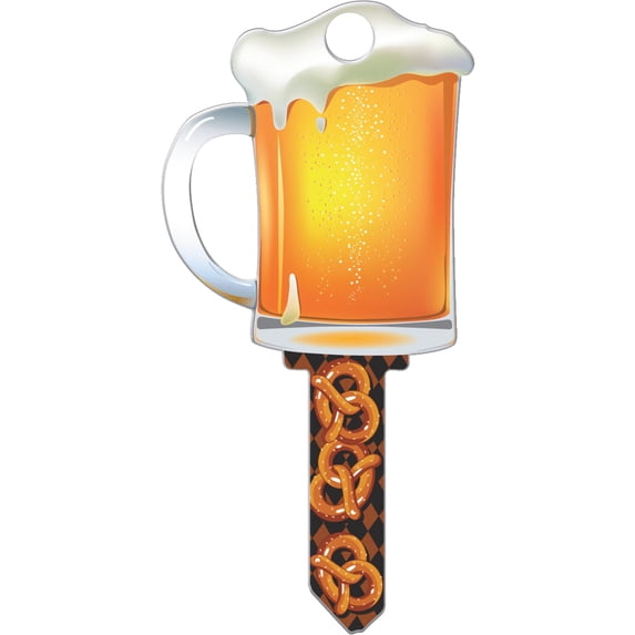Lucky Line Key Shapes Decorative House Key