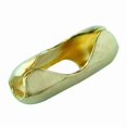 thumbnail image 1 of Lucky Line Ball Chain Coupling,Gld,Yel Brs,PK25 32025, 1 of 1