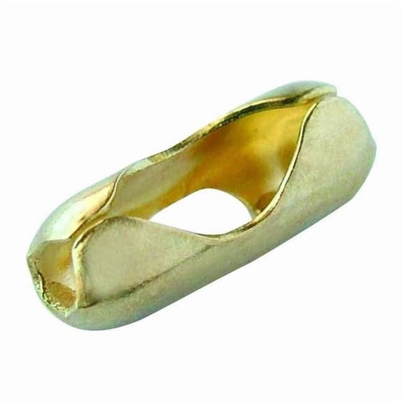 Lucky Line Ball Chain Coupling,Gld,Yel Brs,PK25 32025