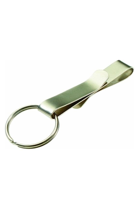 Hook-On Steel Key Holder - Belt Clip Keychain - 1 Piece