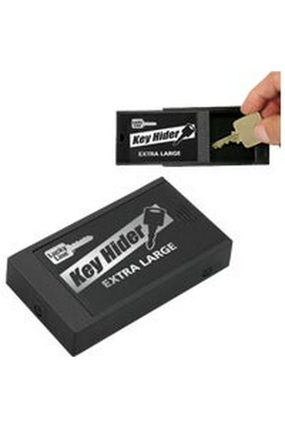 Black Plastic Extra Large Magnetic Key Hider 91201