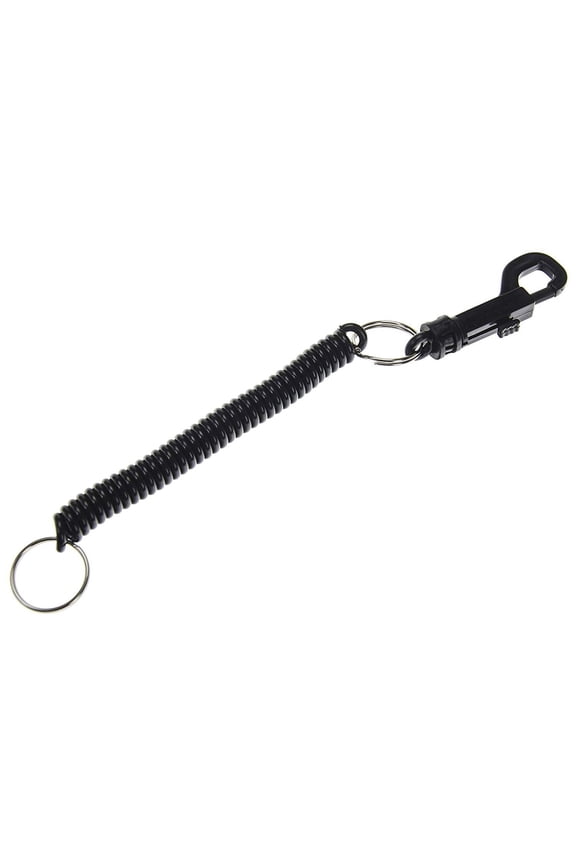 Designer Key Coil with Clip; Color May Vary; 1 Per Card 41601