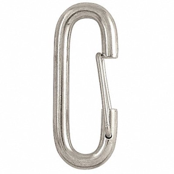 Lucky Line Economy Spring Snap,L 2 1-2 In,PK10 4FCG2 4FCG2 ZO-G2579717