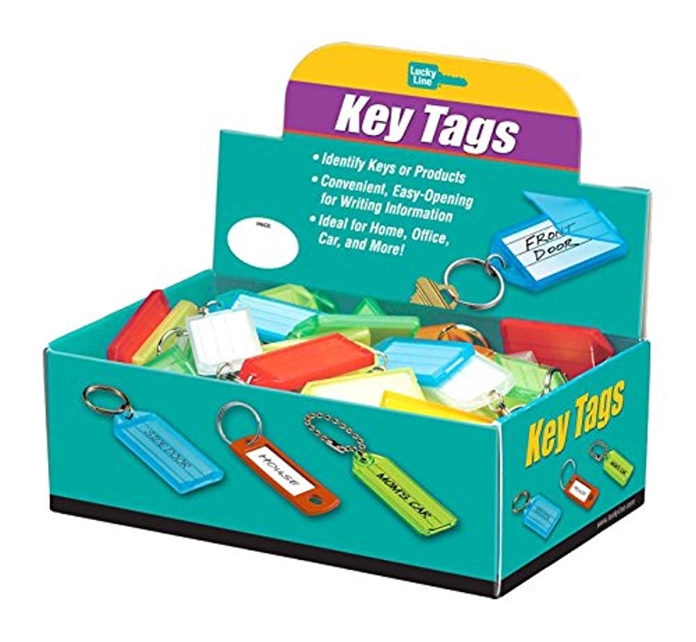 Lucky Line Products 60500 ID Key Tag Counter Display