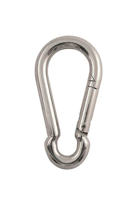 Interlocking Snap, SS, 1/2 in Eye Dia 4FCE7