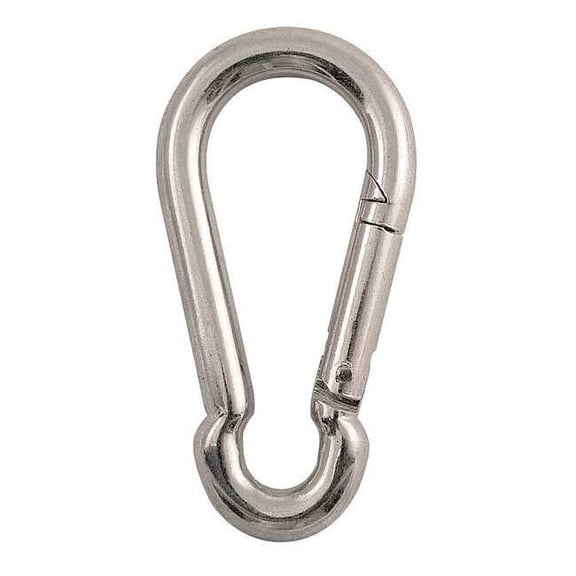 Lucky Line Interlocking Snap, SS, 1/2 in Eye Dia 4FCE7