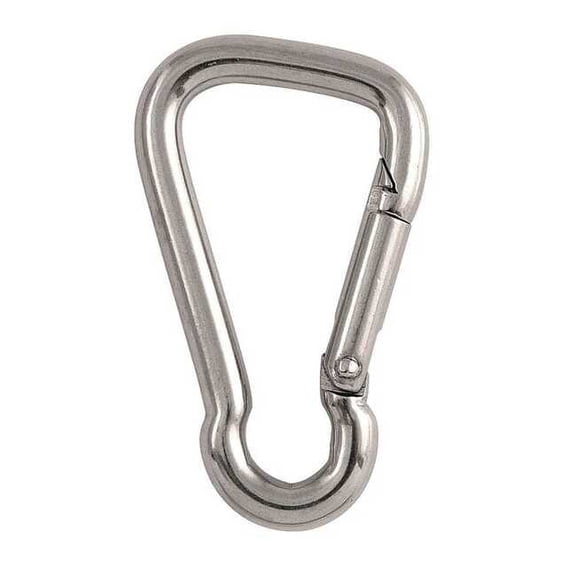 Lucky Line Interlocking Snap, SS, 11/16 in Eye Dia 4FCP8