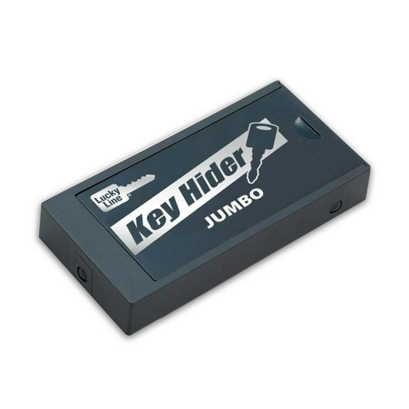 Lucky Line Jumbo Magnetic Key Hider, Case Holder for Larger Keys and Transponders 91501
