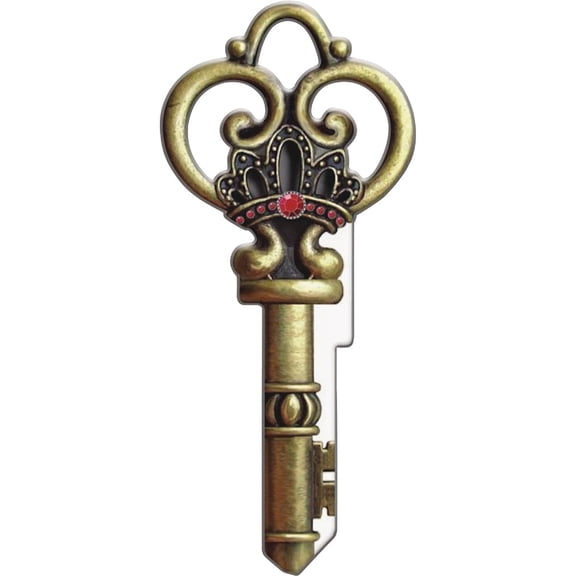Lucky Line Key Shapes Decorative House Key - Pack of 6
