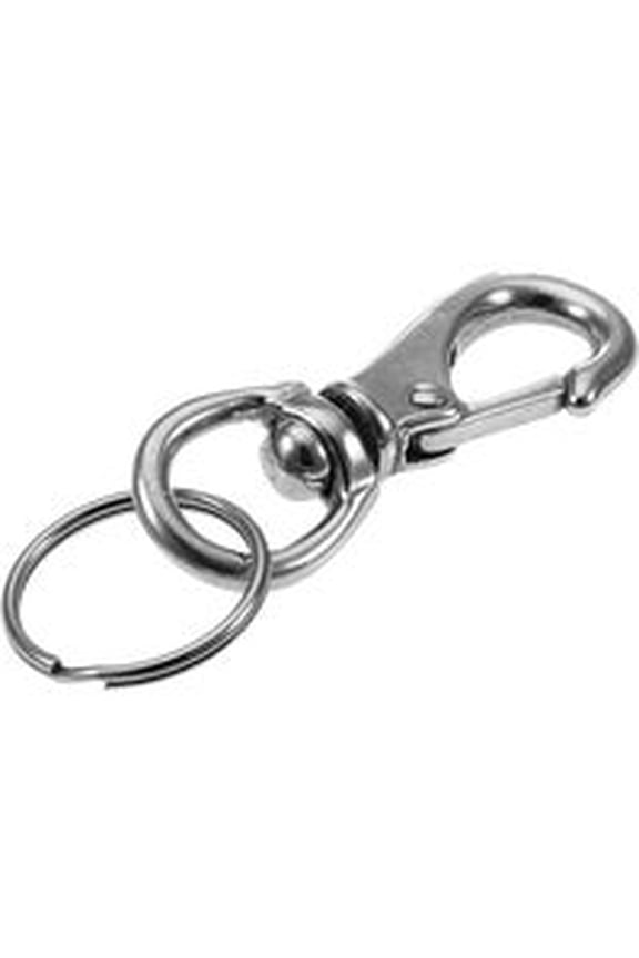 Heavyweight Plastic Key Chain - Boat Snap, Belt Clip - 1 Piece