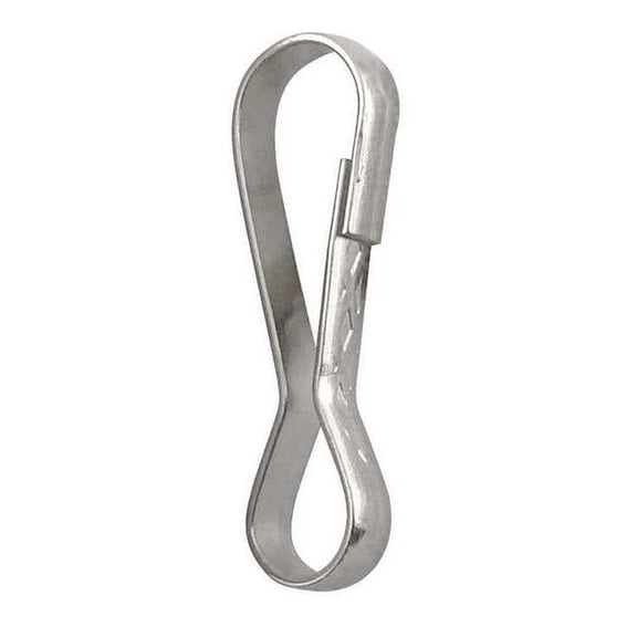 Lucky Line Snap Hook, Steel, 1/4 in Eye Dia,PK10 4FCU3