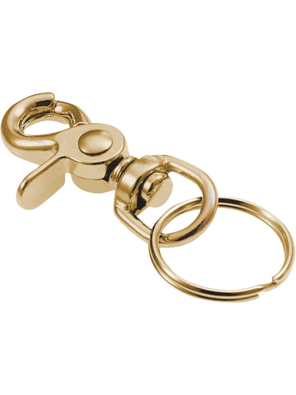 Solid Brass Key Chain