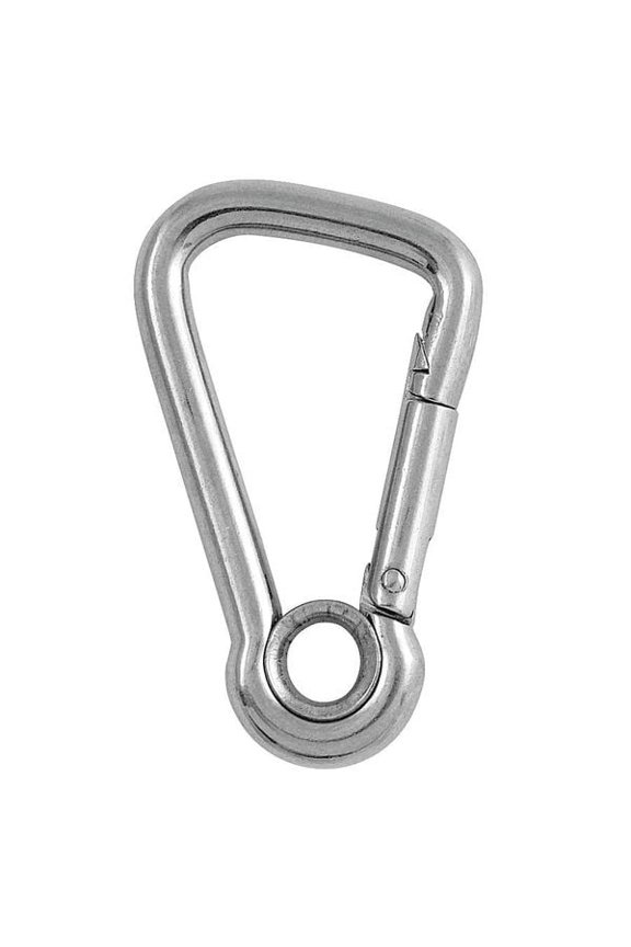 Spring Snap, SS, 3/8 in Eye Dia 4FCR1