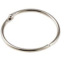 Lucky Line Steel Nickel-Plated Key Ring - 2 Inch Key Ring - 2 Pack, 2 In Diameter