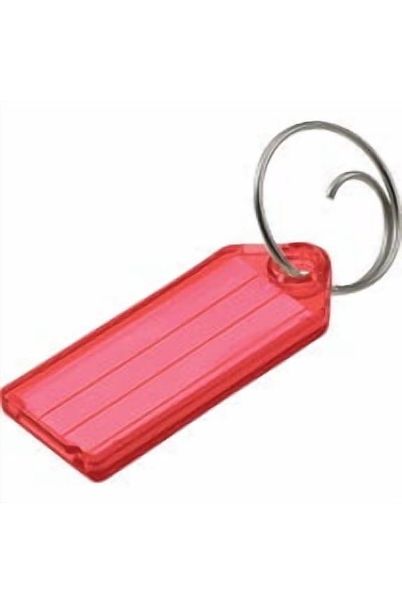 Transparent 2-1/4 In. I.D. Key Tag, (2-Pack) 12302