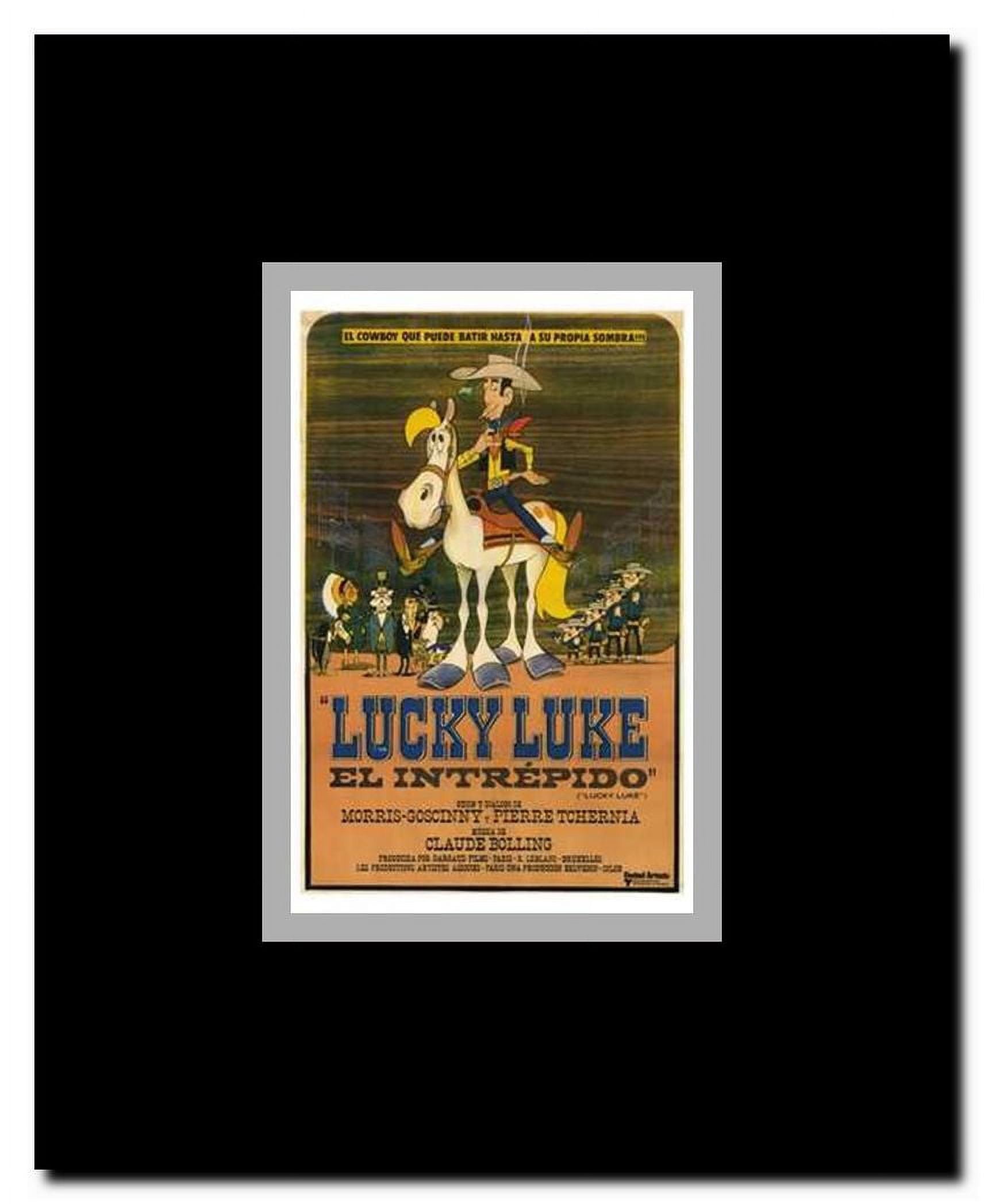 Lucky Luke Framed Movie Poster