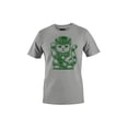 thumbnail image 1 of Lucky Maneki-Neko Cat in Leprechaun Hat St. Patricks Day Men's T-shirt, 1 of 3