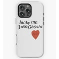 thumbnail image 1 of Lucky Me I See Ghosts Heart Art GA2097 Phone Case for iPhone 11 to 17 Pro Max, 1 of 2
