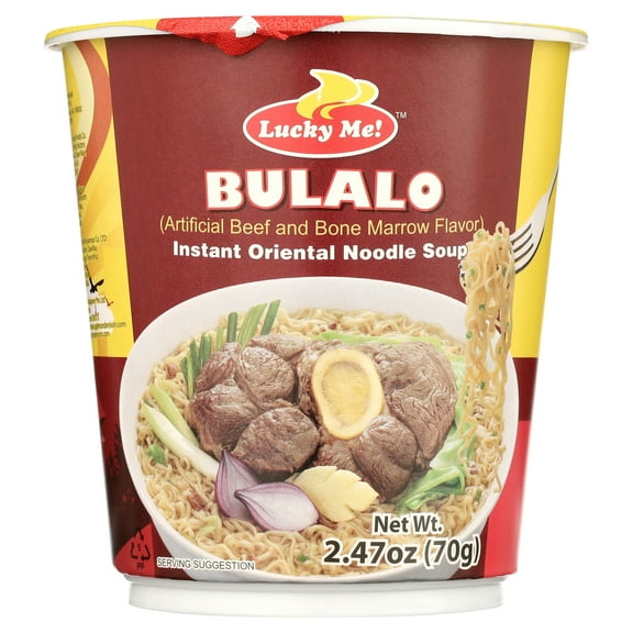 Lucky Me! Supreme Bulalo Instant Mami Noodles, 2.54 oz