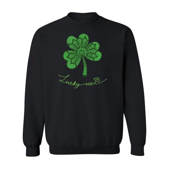 Lucky Me. Sweatshirt Women -Image by Shutterstock, Female Small