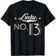 thumbnail image 1 of Lucky Number 13 Distressed Great Vintage T-Shirt, 1 of 3