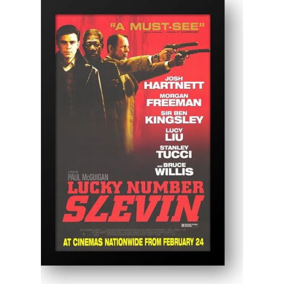 Lucky Number Slevin 15x21 Framed Art Print